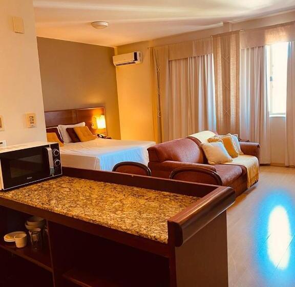 Апартаменты 1 Спальня, Apart Hotel, Piscina, Tv A Cabo, Academia