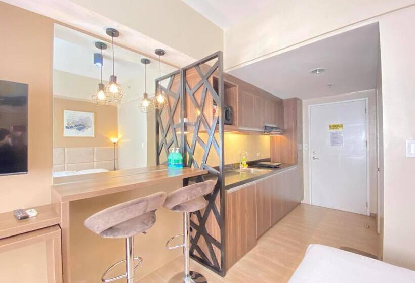 패밀리 스튜디오, Twin Bed Unit  Migas Haven At Sunvida Tower