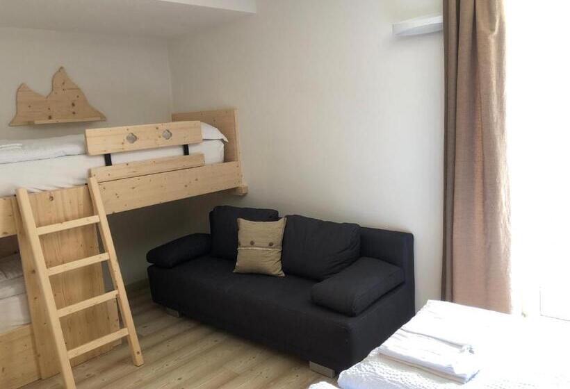 4인용 스탠다드 룸, B And B Nonna Rosa Vista Lagorai