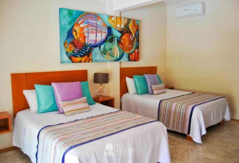 חדר סטנדרט נוף לגינה, Rojo Manglar Acapulco
