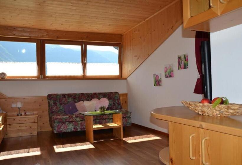 آپارتمان 1 خوابه با بالکن, Burggräflerhof