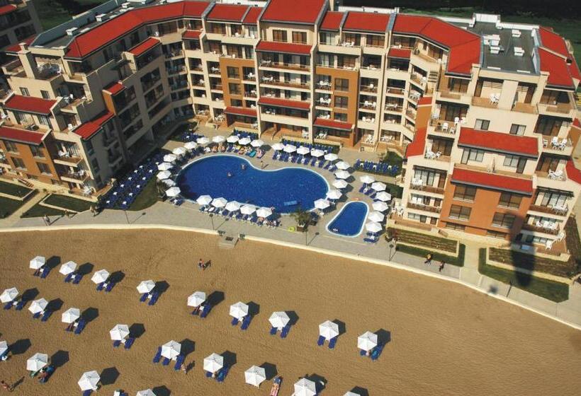 דירת חדר נוף לים, First Line Apartment At Obzor
