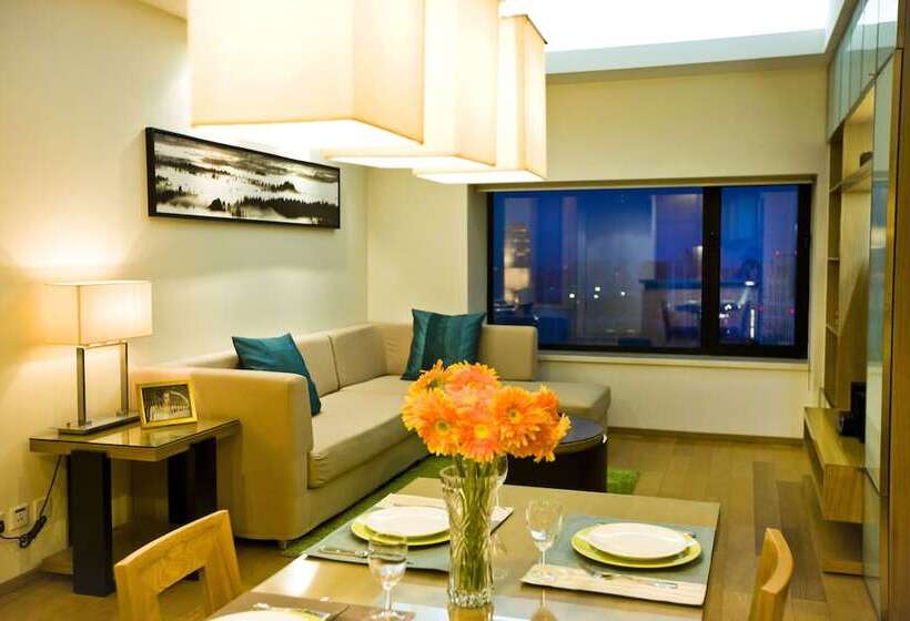 דירת פרמיום 2 חדרי שינה, Somerset International Building Tianjin