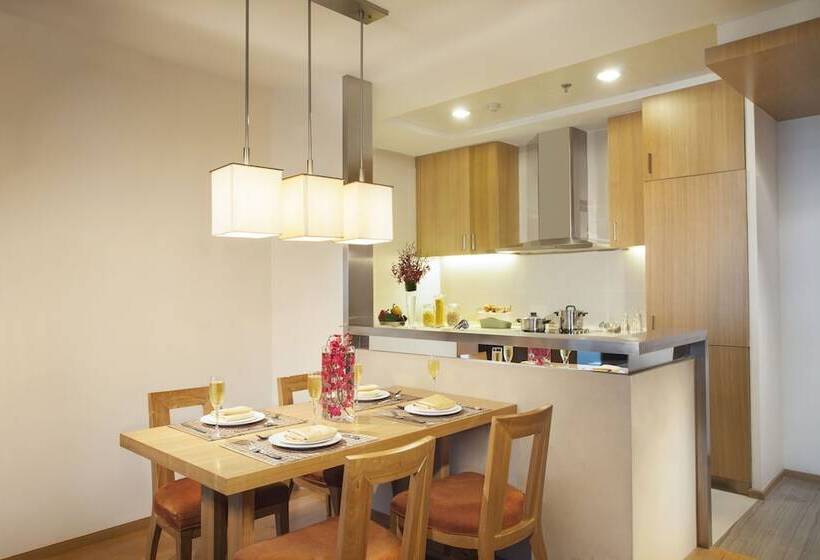 דירת פרמיום 3 חדרי שינה, Somerset International Building Tianjin