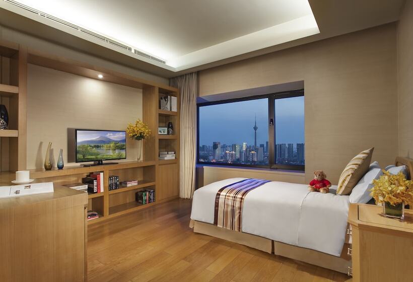 דירת פרמיום 3 חדרי שינה, Somerset International Building Tianjin