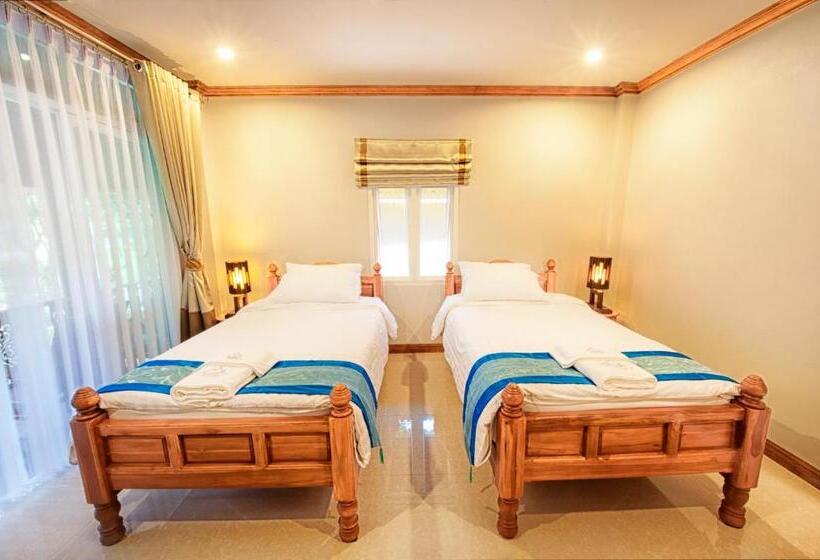 스탠다드 룸 가든 전망, Baan Nam Pen Resort