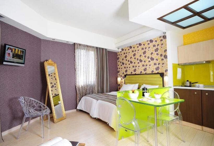 스탠다드 스튜디오 측면 바다 전망, Steris Elegant Beach Hotel & Apartments