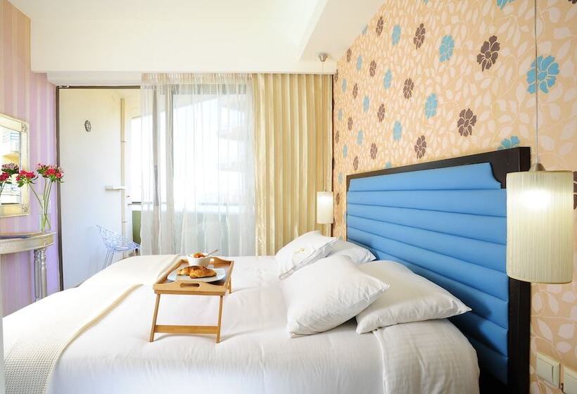 침실 1개 아파트 측면 바다 전망, Steris Elegant Beach Hotel & Apartments