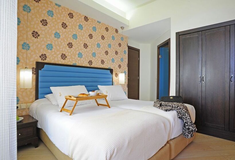 침실 1개 아파트 측면 바다 전망, Steris Elegant Beach Hotel & Apartments