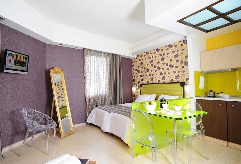 스탠다드 스튜디오 측면 바다 전망, Steris Elegant Beach Hotel & Apartments