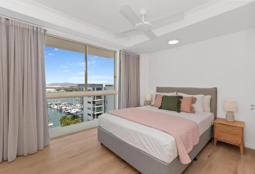 침실 1개 디럭스 아파트, Mariners North Holiday Apartments
