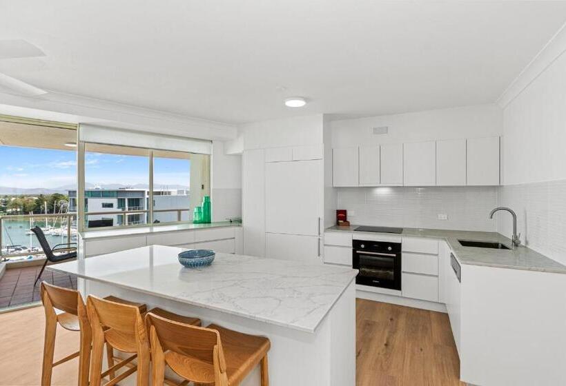 침실 1개 디럭스 아파트, Mariners North Holiday Apartments