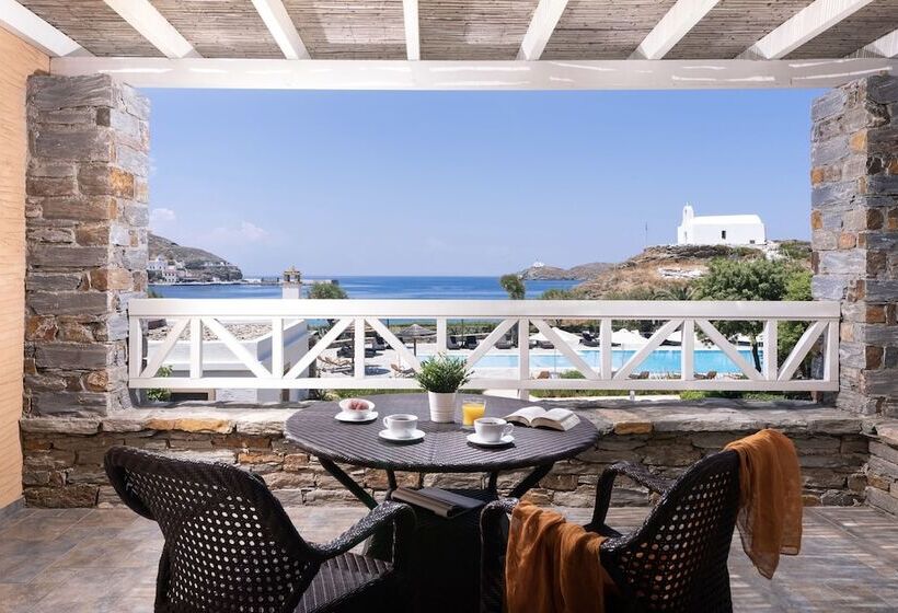 Люкс Deluxe Вид на Море, Porto Kea Suites By Sandglass
