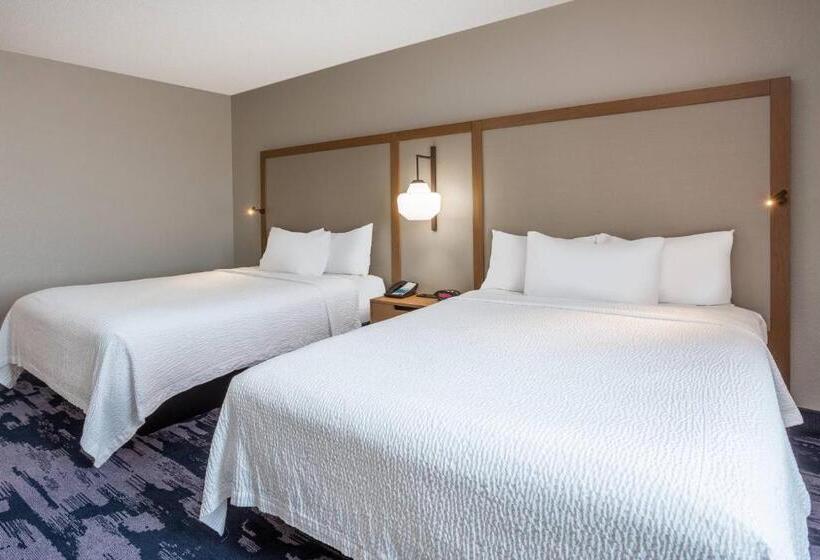 标准间, Fairfield Inn & Suites Indianapolis Northwest