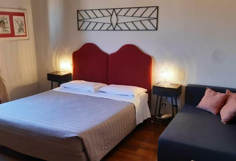 اتاق ساده سه‌ نفره, Albergo Moderno