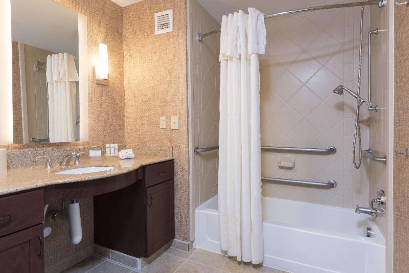 带大床的标准工作室, Homewood Suites Lexington Hamburg