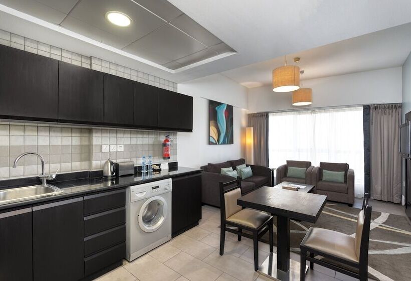 Апартаменты Deluxe 1 Спальня, Citadines Metro Central Dubai