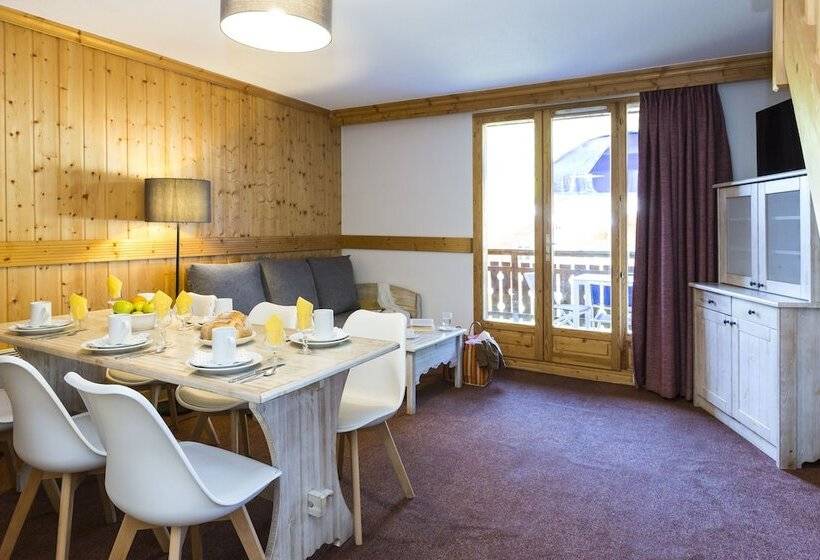 آپارتمان 2 خوابه, Résidence Odalys Les Chalets De L'arvan Ii