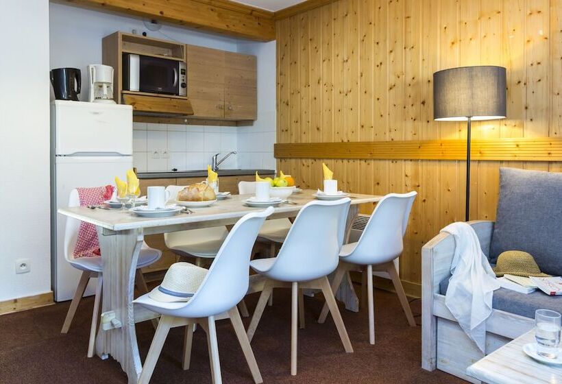آپارتمان 3 خوابه, Résidence Odalys Les Chalets De L'arvan Ii