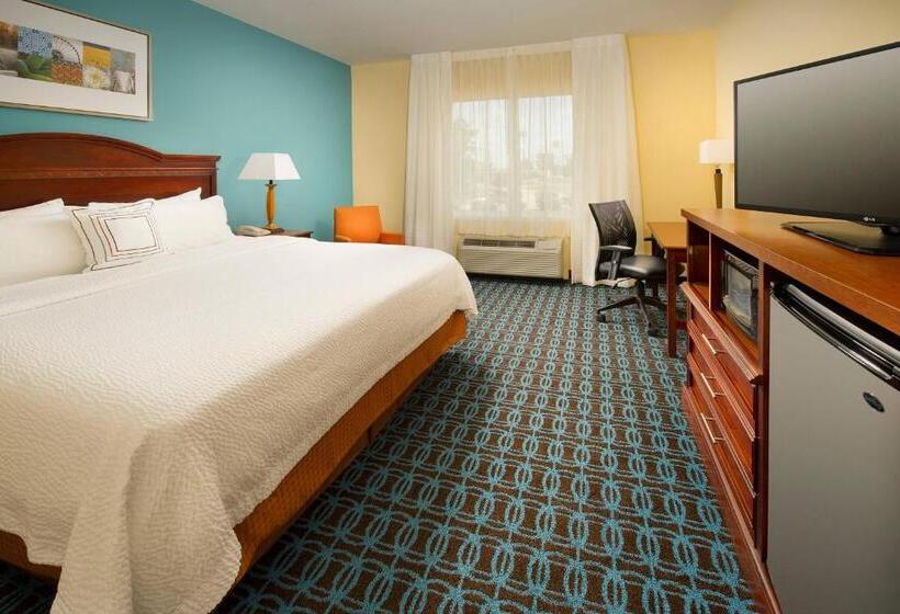 스탠다드 룸 킹사이즈 침대, Fairfield Inn & Suites By Marriott Marshall