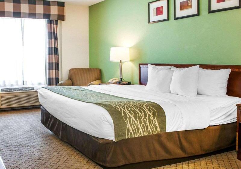 キングサイズベッドのスタンダードルーム, Comfort Inn