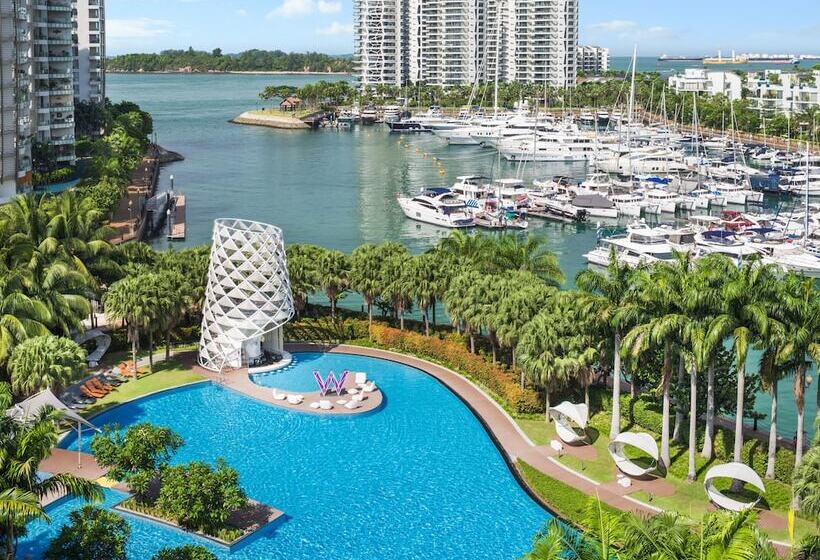 اتاق استاندارد با 2 تخت دوبل, W Singapore  Sentosa Cove