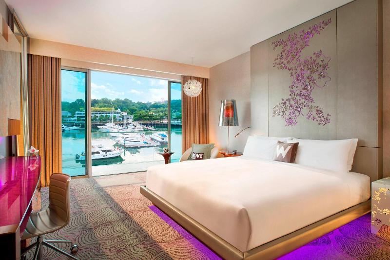 اتاق استاندارد با تخت بزرگ, W Singapore  Sentosa Cove