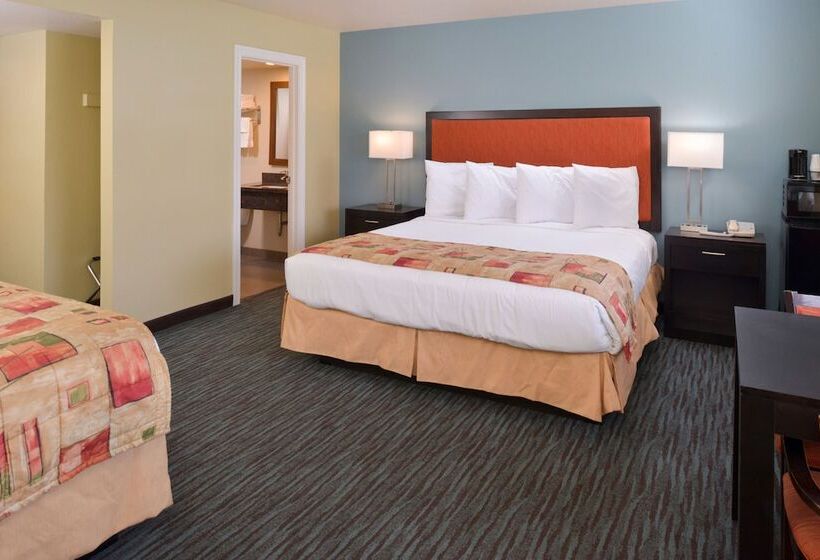 Номер Стандарт 2 Двуспальные Кровати, Bay View Inn   Morro Bay