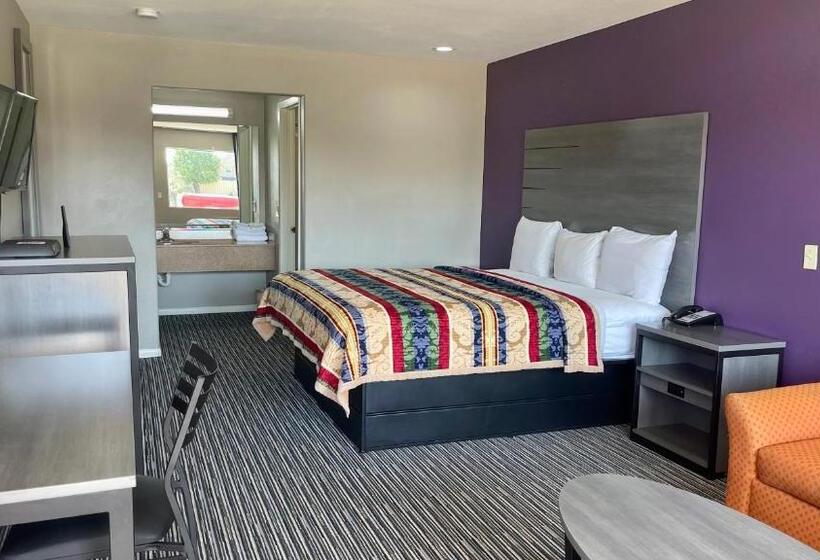 キングサイズベッドのスタンダードルーム, Executive Inn And Suites Houston
