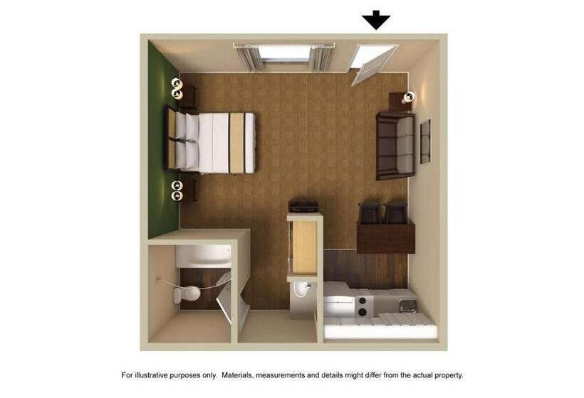 Студия Deluxe, Extended Stay America Suites  Atlanta  Gwinnett Place