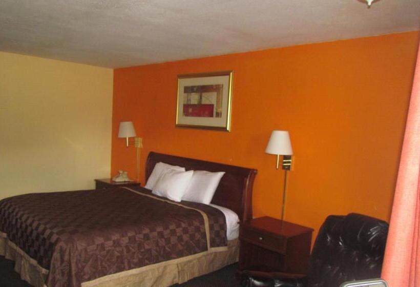 带大床的标准间, Red Carpet Inn   Augusta