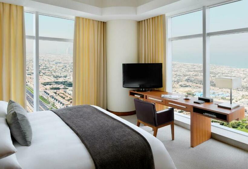 Люкс Deluxe Кровать Кинг, JW Marriott Marquis Hotel Dubai