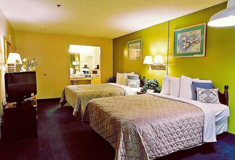 스탠다드 룸 더블 침대 2개, Americas Best Value Inn Rome