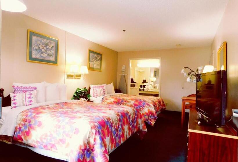 스탠다드 룸 더블 침대 2개, Americas Best Value Inn Rome