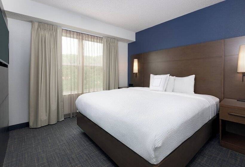 침실 2개 스위트, Residence Inn Wayne