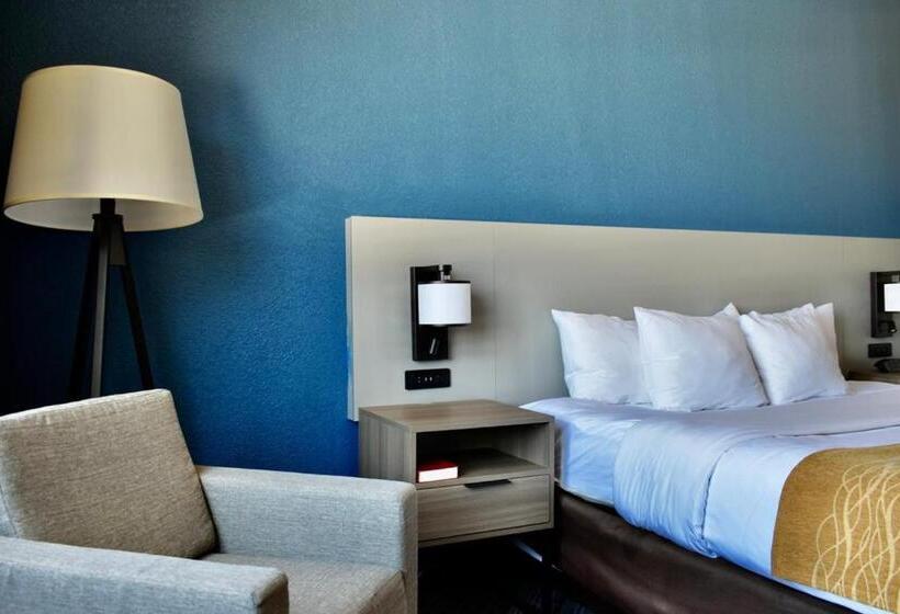 适合残疾人士使用的带超级大床的标准间, Comfort Inn & Suites Calhoun South