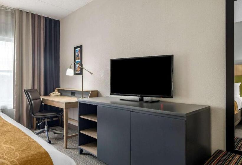 适合残疾人士使用的带超级大床的标准间, Comfort Inn & Suites Calhoun South