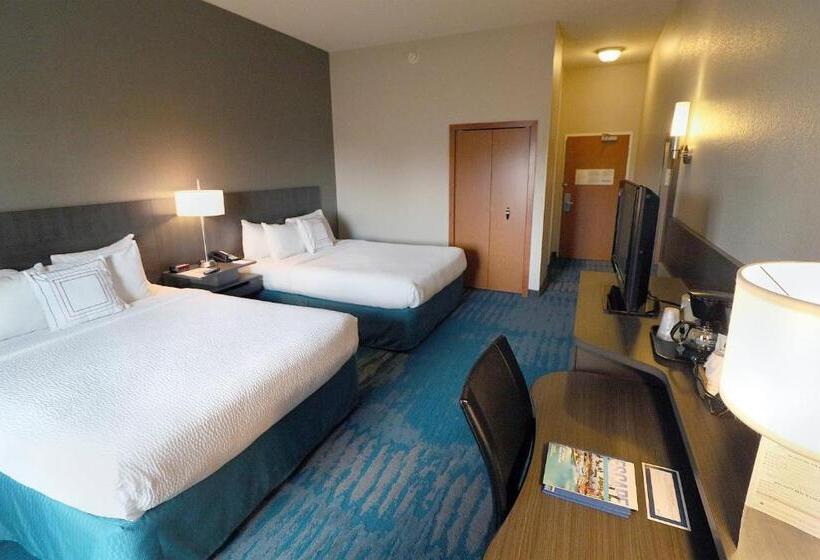 标准间, Fairfield Inn & Suites Des Moines Airport