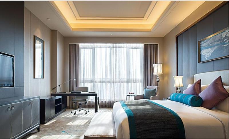 带大床的标准间, Crowne Plaza Tianjin Jinnan, An Ihg