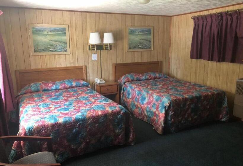 Номер Стандарт 2 Двуспальные Кровати, Elmwood Motor Lodge