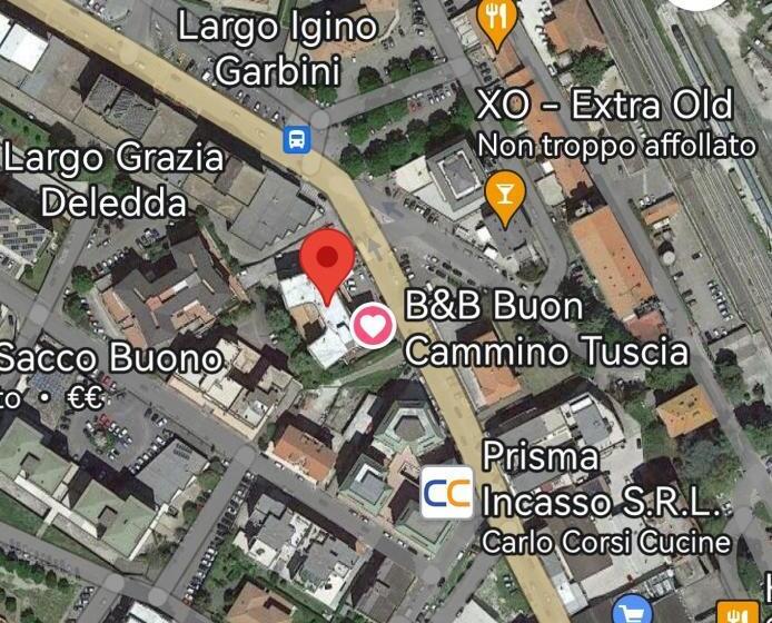 اتاق استاندارد یک نفره, B&b Buon Cammino Tuscia Viterbo