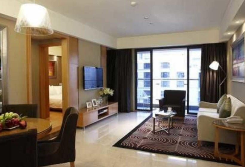 Апартаменты 2 Спальни, Dan Executive Hotel Apartment Zhujiang New Town Freeshuttle Bus To Cantonfair Duringcanton Fair Peri