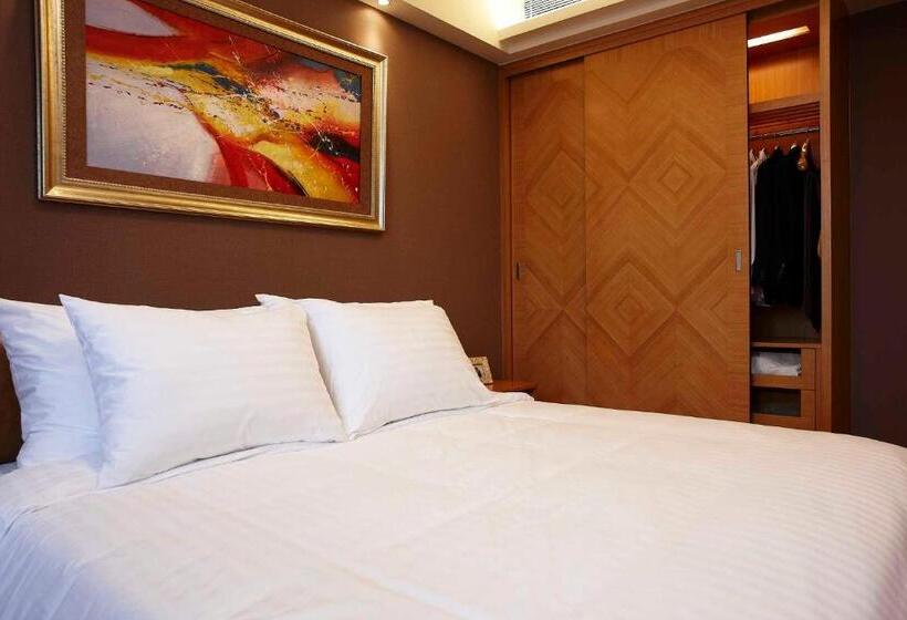 آپارتمان 2 خوابه, Dan Executive Hotel Apartment Zhujiang New Town Freeshuttle Bus To Cantonfair Duringcanton Fair Peri