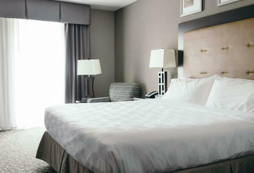 キングサイズベッドのスタンダードルーム, Holiday Inn And Suites East Peoria, An Ihg