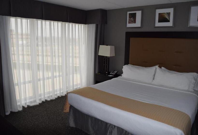 身障者適用キングサイズベッドルーム, Holiday Inn And Suites East Peoria, An Ihg