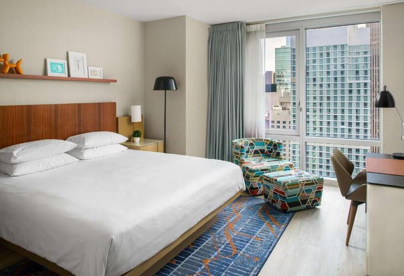 디럭스 룸 도시 전망, Hyatt Centric Times Square New York