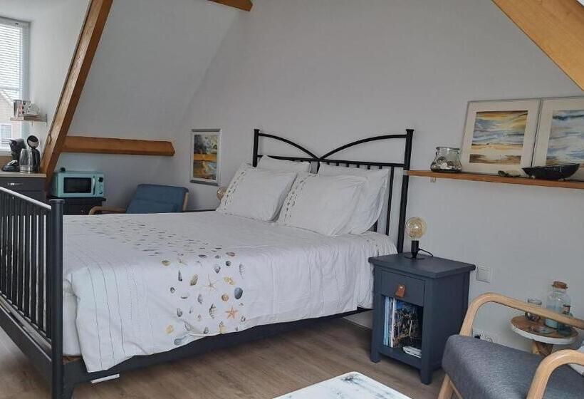 Standard room with outdoor bath, Studio B&b Zeeuws Licht