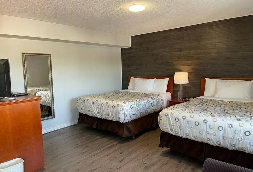 Номер Стандарт 2 Двуспальные Кровати, Silverstar Motel
