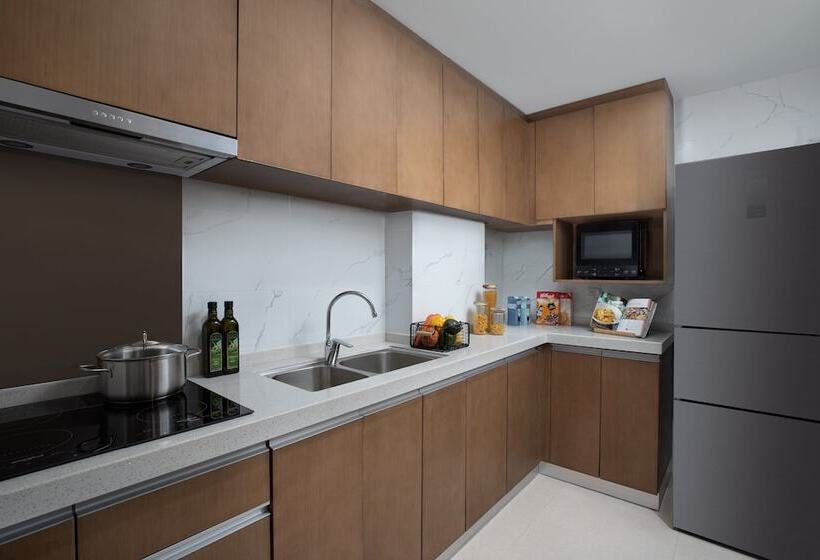 Апартаменты Deluxe 1 Спальня, Citadines New District Wuxi
