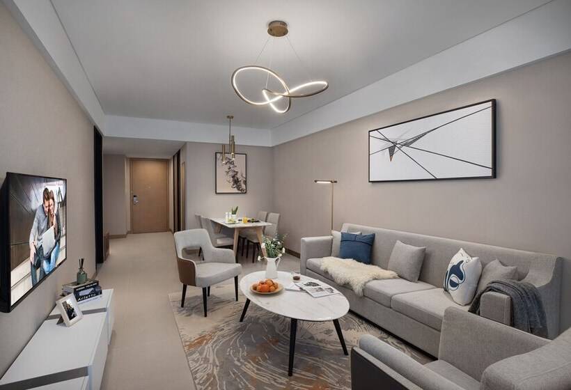 Апартаменты Deluxe 2 Спальни, Citadines New District Wuxi